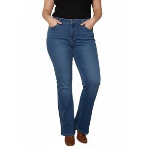 No Boundaries Womens Blue Denim Bootcut Jeans‎ Size 17